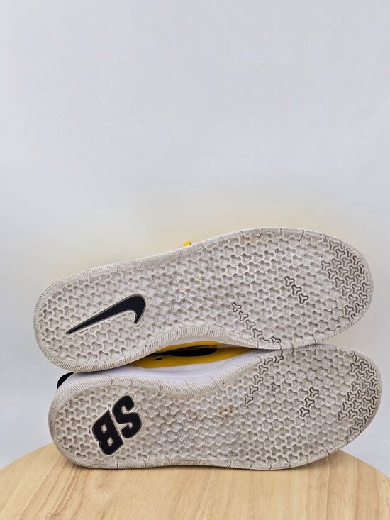 RARE Nike Nyjah Free SB Amarillo Black AA4272-700 Men\'s Skate Shoes sz 9.5 main image 8